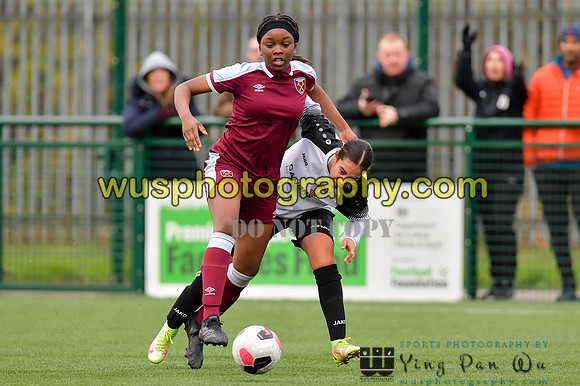 20211211-120836 West Ham United Academy Girls U16 v London Bees Academy U16