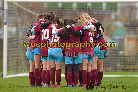 20220108-100116 Tottenham Hotspur Women FC JTP U15 v West Ham United Performance Girls U16