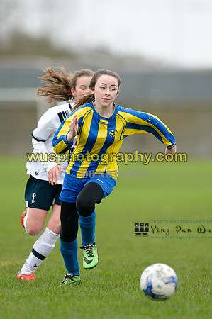20160206-113002-2 Tottenham Hotspur Girls U14 v Harvesters FC Girls U14