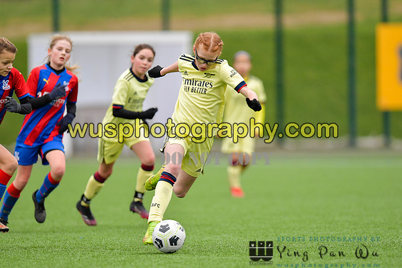 20220122-144058 Crystal Palace FC Girls U12 v Arsenal FC Girls U12