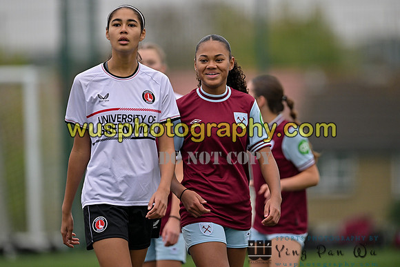 20241109-121312 West Ham United Warriors Girls U16 v Charlton Athletic Academy Girls U16