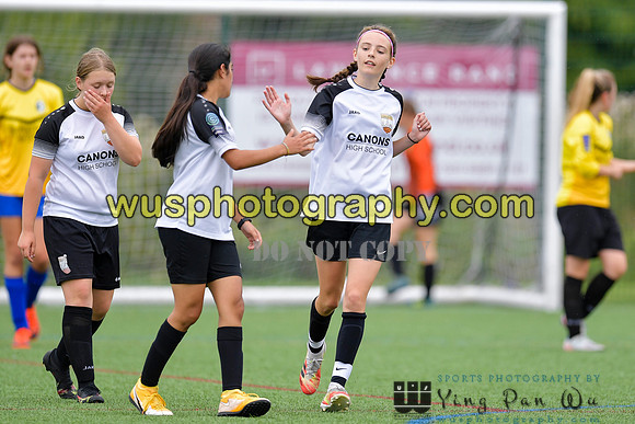 20210821-111149 London Bees Academy U14 v Kent Football United Girls U14