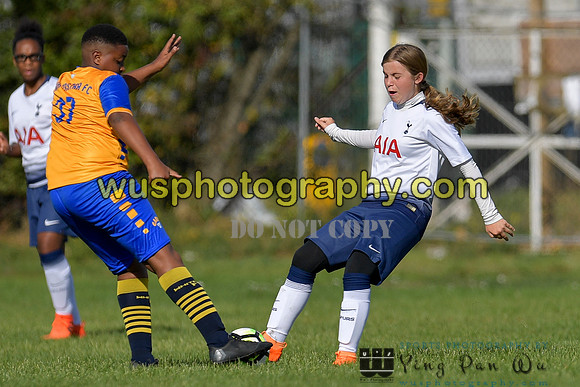 20181007-112900 Tottenham Hotspur Girls U14 v White Star Boys U14