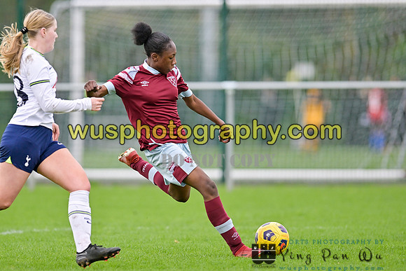 20221119-113515C Tottenham Hotspur Women FC Academy U15 v West Ham United Academy Girls U15