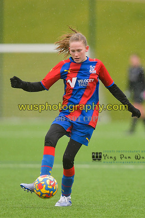 Crystal Palace FC Girls U14 v Tottenham Hotspur Women FC JTP U1420220219-125742A
