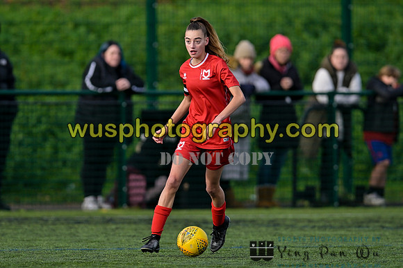 20221126-122117A Grays Athletic FC Girls U14 v MK Dons FC Girls U14