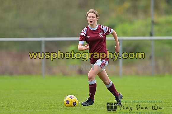 20221119-112149D Tottenham Hotspur Women FC Academy U15 v West Ham United Academy Girls U15
