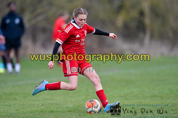 20220312-121539 Watford Ladies FC U14 Warriors v Welling United Girls U14