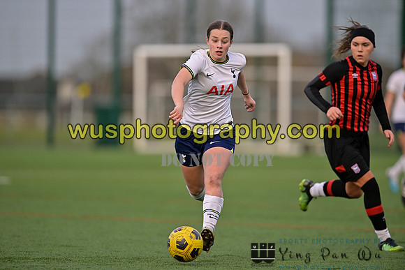 20230201-154349B Tottenham Hotspur Women FC WSL Academy U21 v Ipswich Town Women FC U21