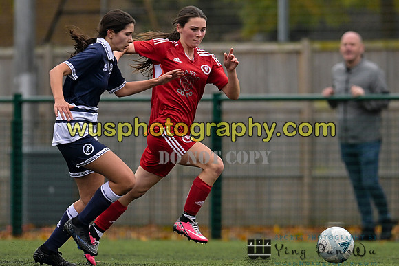 20241026-112040C Millwall Lionesses U16 v Welling United Academy Girls U16