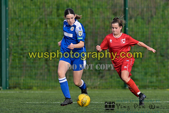 20221126-124045 Grays Athletic FC Girls U14 v MK Dons FC Girls U14