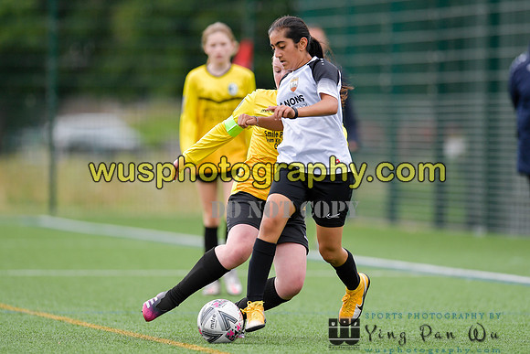 20210821-101453A London Bees Academy U14 v Kent Football United Girls U14