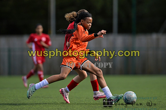 20240928-123106 Millwall Lionesses U14 v Welling United Academy Girls U14