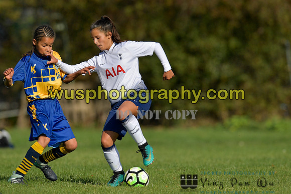 20181007-104656 Tottenham Hotspur Girls U14 v White Star Boys U14
