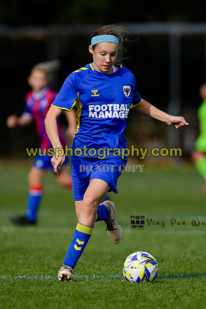 20221015-114344A AFC Wimbledon Girls U14 v Crystal Palace FC Girls U14