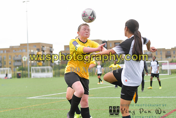20210821-101230 London Bees Academy U14 v Kent Football United Girls U14
