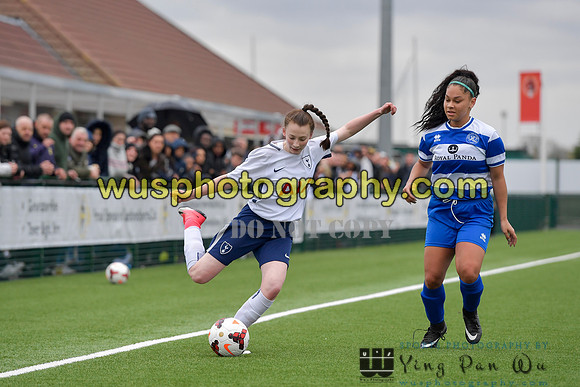 20180415-164424 Queens Park Rangers Girls U16 v Tottenham Hotspur Girls U15