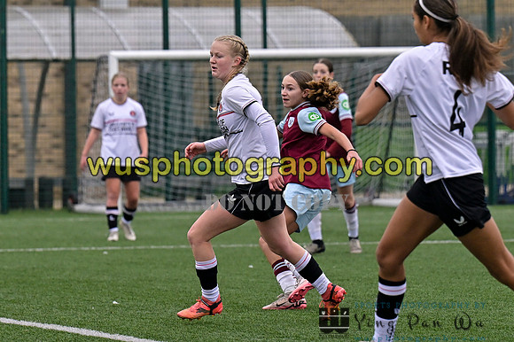 20241109-134332B West Ham United Warriors Girls U16 v Charlton Athletic Academy Girls U16