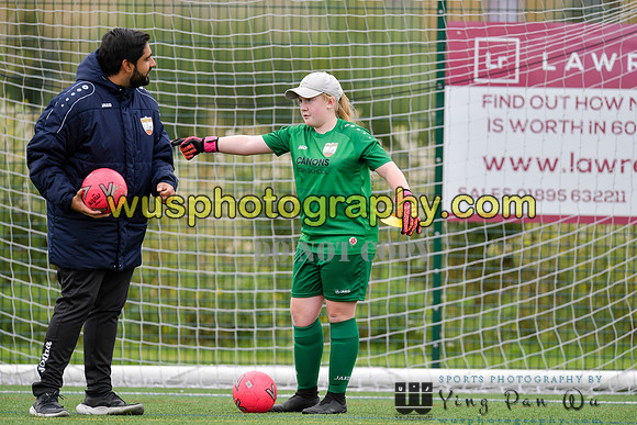 20210821-095314 London Bees Academy U14 v Kent Football United Girls U14