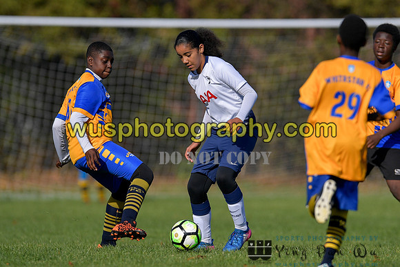 20181007-105502 Tottenham Hotspur Girls U14 v White Star Boys U14