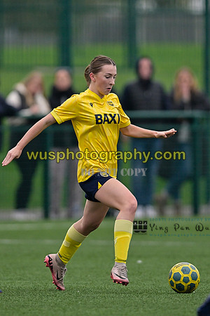20241109-103327A West Ham United Performance Claret Girls U14 v Oxford United Girls U14