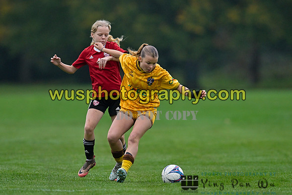 20241102-100124 Sutton United Girls U14 v Woking FC Girls U14