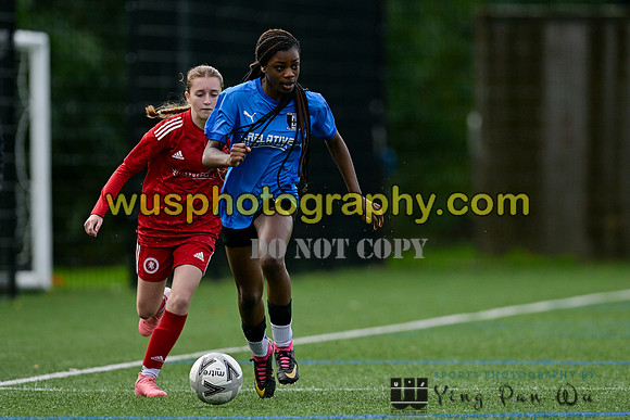 20241019-112301A Welling United Academy Girls U15 v Cray Valley PM FC Girls U15