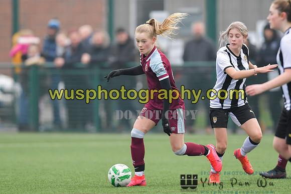 20220115-131406 West Ham United Academy Girls U14 v Notts County FC Girls U14
