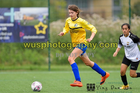 20210821-110626 London Bees Academy U14 v Kent Football United Girls U14