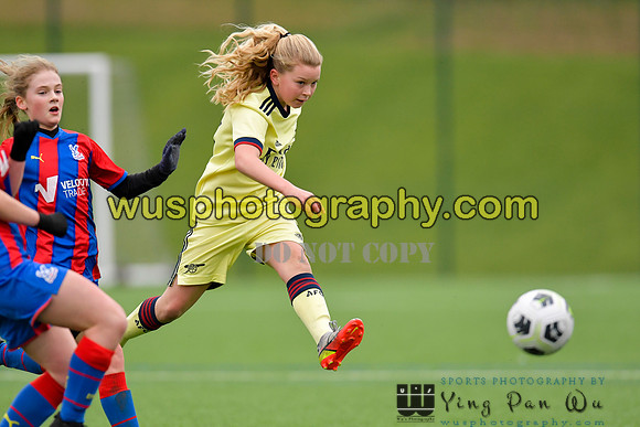 20220122-143909A Crystal Palace FC Girls U12 v Arsenal FC Girls U12