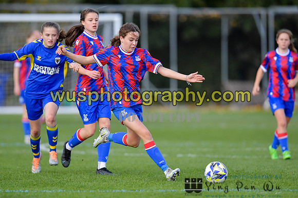 20221015-114808 AFC Wimbledon Girls U14 v Crystal Palace FC Girls U14