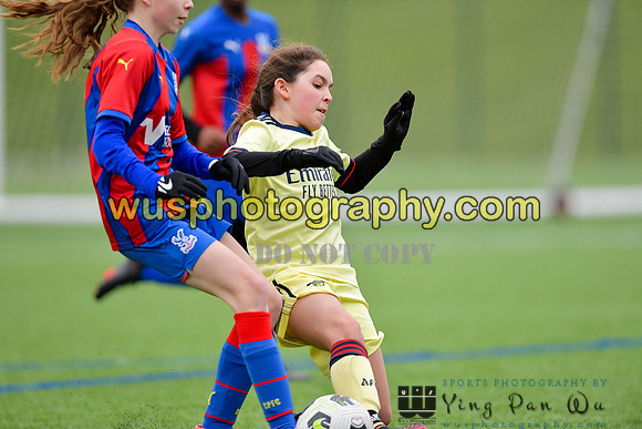 20220122-150657A Crystal Palace FC Girls U12 v Arsenal FC Girls U12