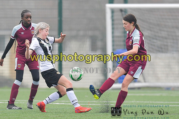 20220115-134506 West Ham United Academy Girls U14 v Notts County FC Girls U14