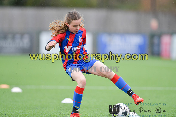 20220313-124219C Crystal Palace FC Girls U12 v Kew Park Rangers Girls U12 Reds