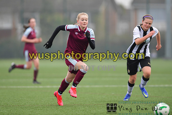 20220115-131137 West Ham United Academy Girls U14 v Notts County FC Girls U14