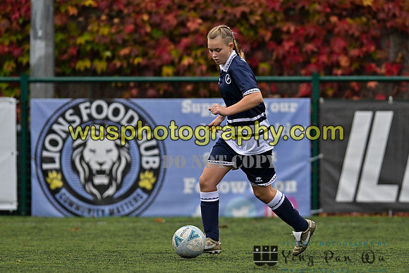 20241026-110328 Millwall Lionesses U16 v Welling United Academy Girls U16