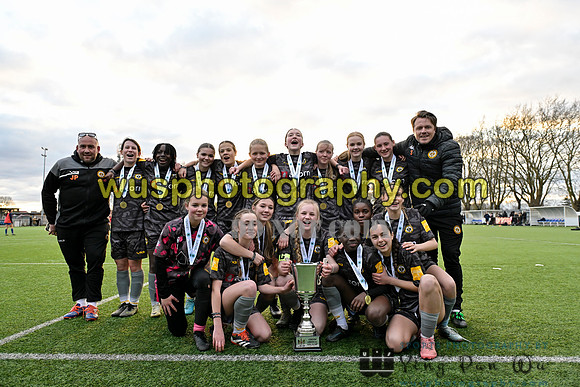 20250316-173640 Cray Wanderers Youth FC Girls U15 v Hashtag United Girls U15