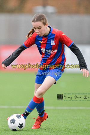 20220313-124129D Crystal Palace FC Girls U12 v Kew Park Rangers Girls U12 Reds