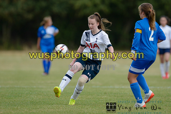 20160820-122407-3 Tottenham Hotspur Girls U14 v Yaxley FC Girls U14