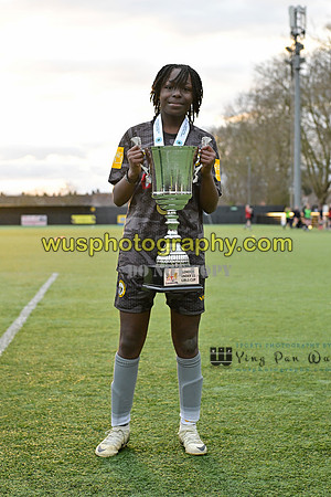 20250316-174143 Cray Wanderers Youth FC Girls U15 v Hashtag United Girls U15