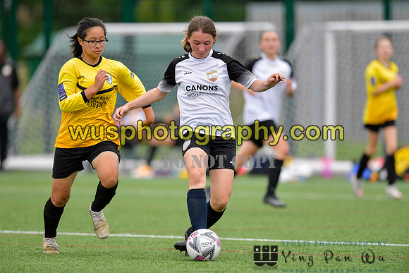 20210821-112936 London Bees Academy U14 v Kent Football United Girls U14