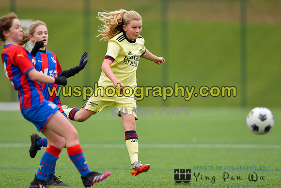 20220122-143909B Crystal Palace FC Girls U12 v Arsenal FC Girls U12