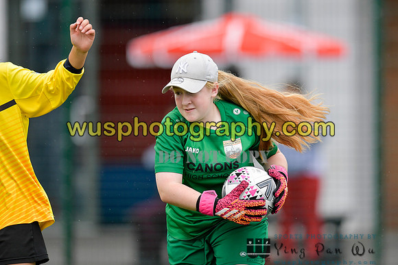 20210821-113105B London Bees Academy U14 v Kent Football United Girls U14