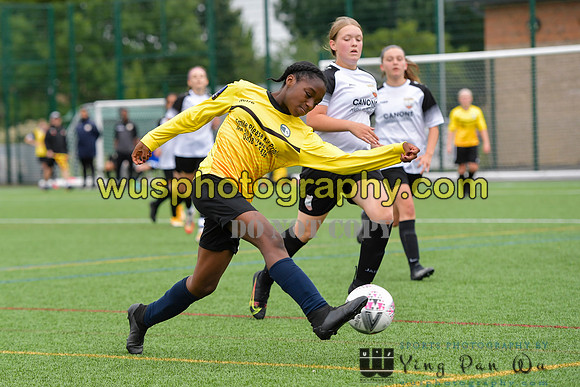 20210821-110307 London Bees Academy U14 v Kent Football United Girls U14