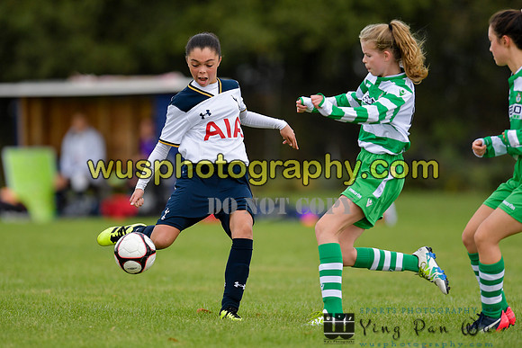 20161002-110444 Tottenham Hotspur Girls U14 v Writtle Minors FC Girls U14