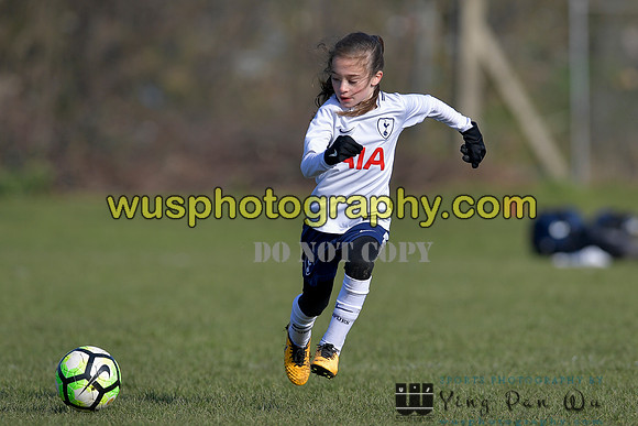 20180224-105826B Tottenham Hotspur Girls U10 v Gidea Park Rangers FC Girls U10