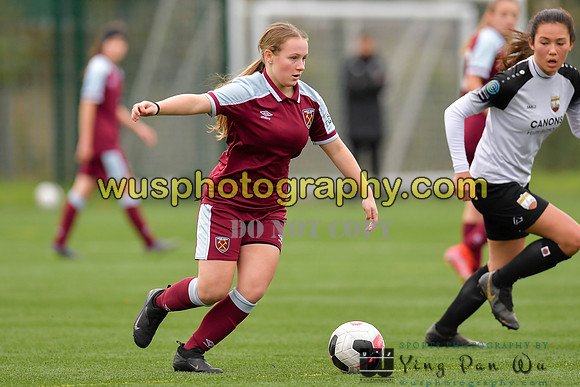 20211211-115152C West Ham United Academy Girls U16 v London Bees Academy U16