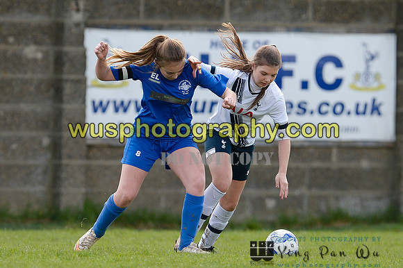 20160409-114349-4 Tottenham Hotspur Girls U14 v Hemel Hempstead Town Girls U14