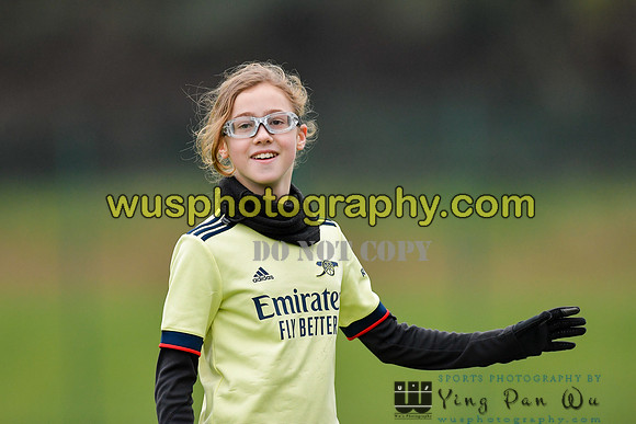 20220122-150707 Crystal Palace FC Girls U12 v Arsenal FC Girls U12