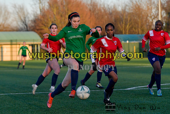 20220116-154012 AFC Leyton v Richmond Park U21 Women